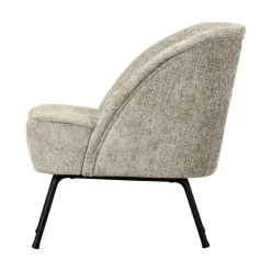 WOOOD Fauteuils|Vogue Fauteuil Structure Velvet Wheatfield