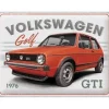 Cavetown Metalen Borden|Volkswagen Golf GTI 1976 - metalen bord