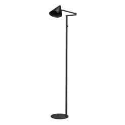 Trading Lighting Vloerlampen|Wade 1-lichts Vloerlamp zwart