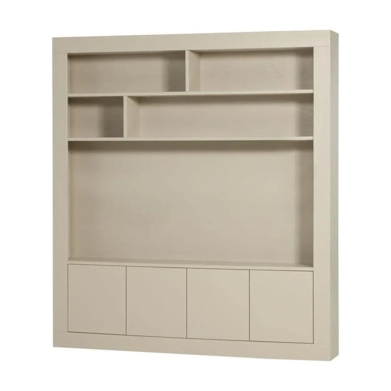 vtwonen Wandkasten|Industriele Kasten|Wallcover Wandkast Grenen Dust 210cm