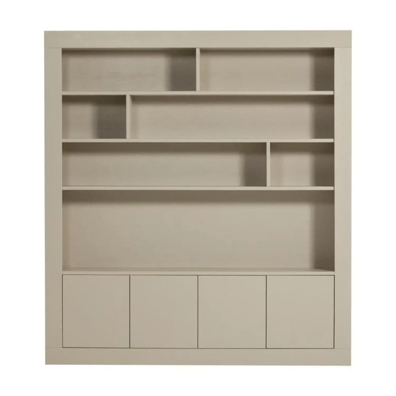 vtwonen Wandkasten|Industriele Kasten|Wallcover Wandkast Grenen Dust 210cm