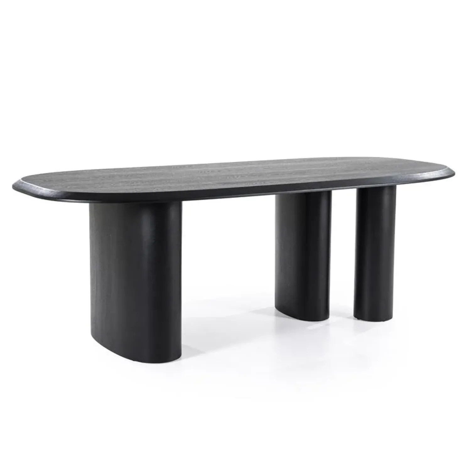 Eleonora Eettafels|Walter Eettafel zwart Eikenhout 220 cm