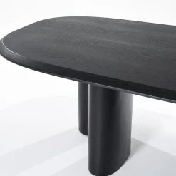 Eleonora Eettafels|Walter Eettafel zwart Eikenhout 300 cm