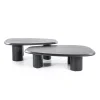 Eleonora Salontafels|Walter Salontafel zwart Eikenhout 96 cm