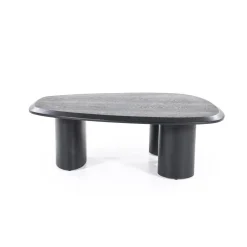 Eleonora Salontafels|Walter Salontafel zwart Eikenhout 96 cm