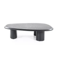Eleonora Salontafels|Walter Salontafel zwart Eikenhout 106 cm