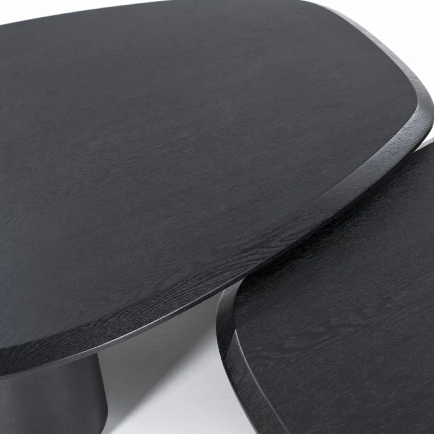 Eleonora Salontafels|Walter Salontafel zwart Eikenhout 106 cm