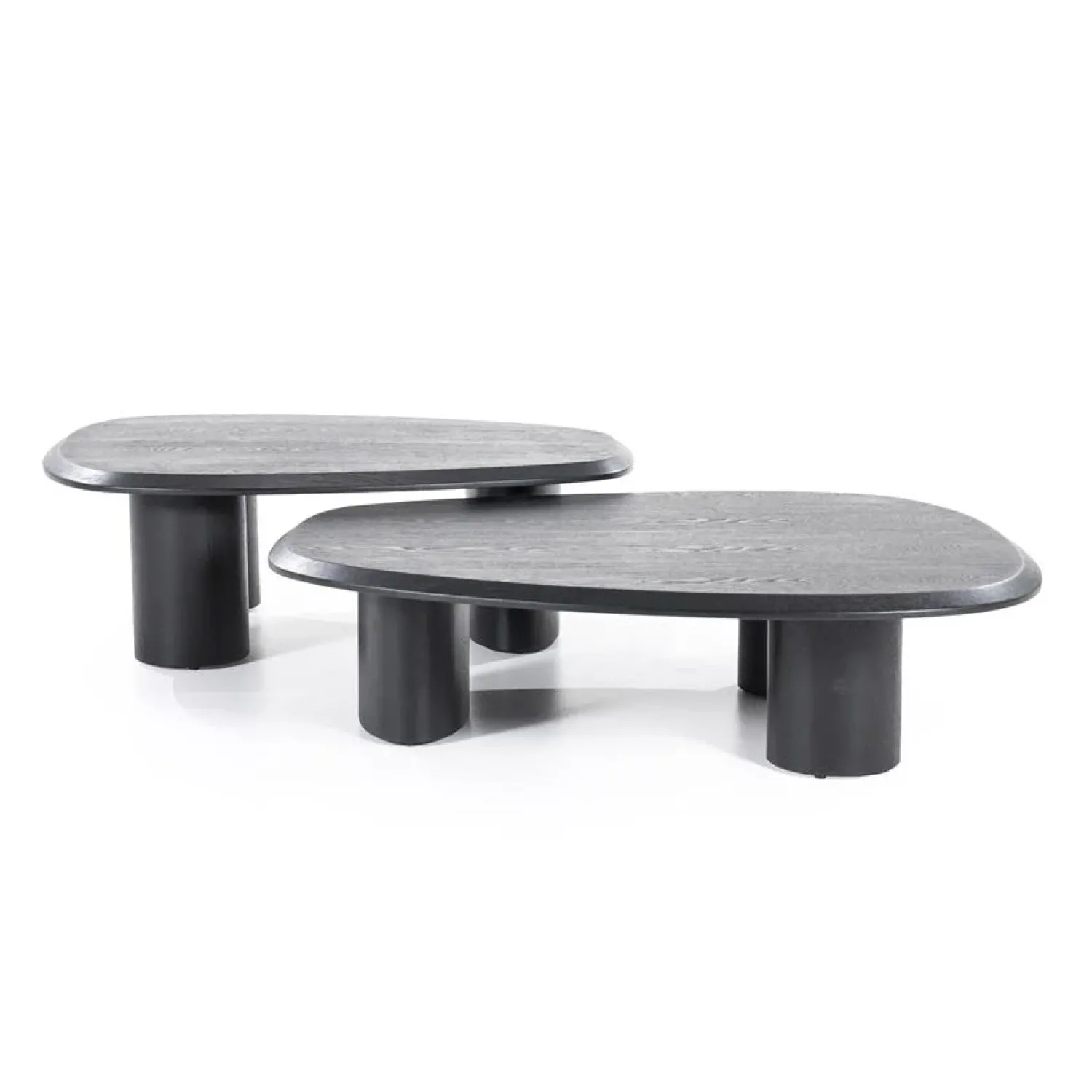 Eleonora Salontafels|Walter Salontafel zwart Eikenhout 106 cm