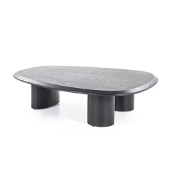 Eleonora Salontafels|Walter Salontafel zwart Eikenhout 106 cm