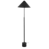 Kalfort Vloerlampen|Wanda 1-lichts Vloerlamp Charcoal