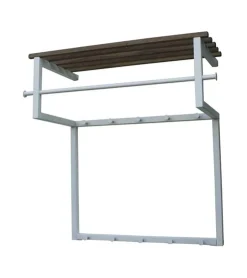 Redin Design Kapstokken|Wandkapstok industrieel Parker wit