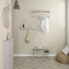 Redin Design Kapstokken|Wandkapstok Nadia Taupe metaal