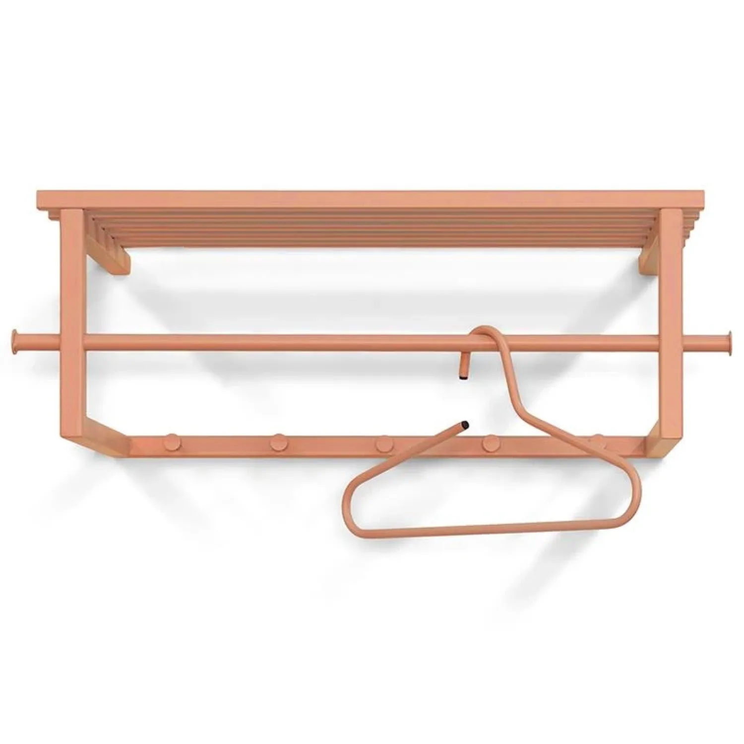Redin Design Kapstokken|Wandkapstok Nadia Terracotta metaal