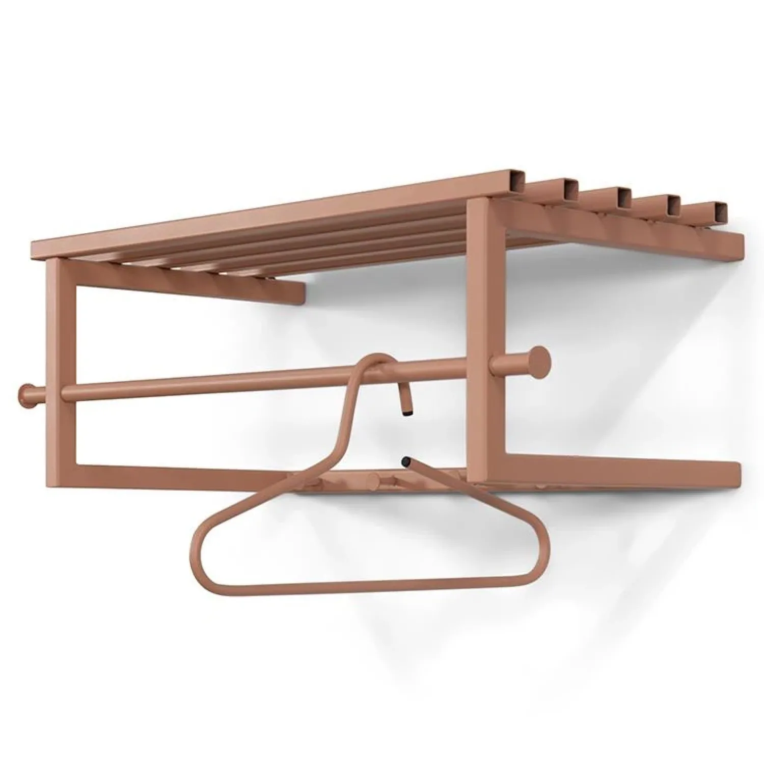 Redin Design Kapstokken|Wandkapstok Nadia Terracotta metaal