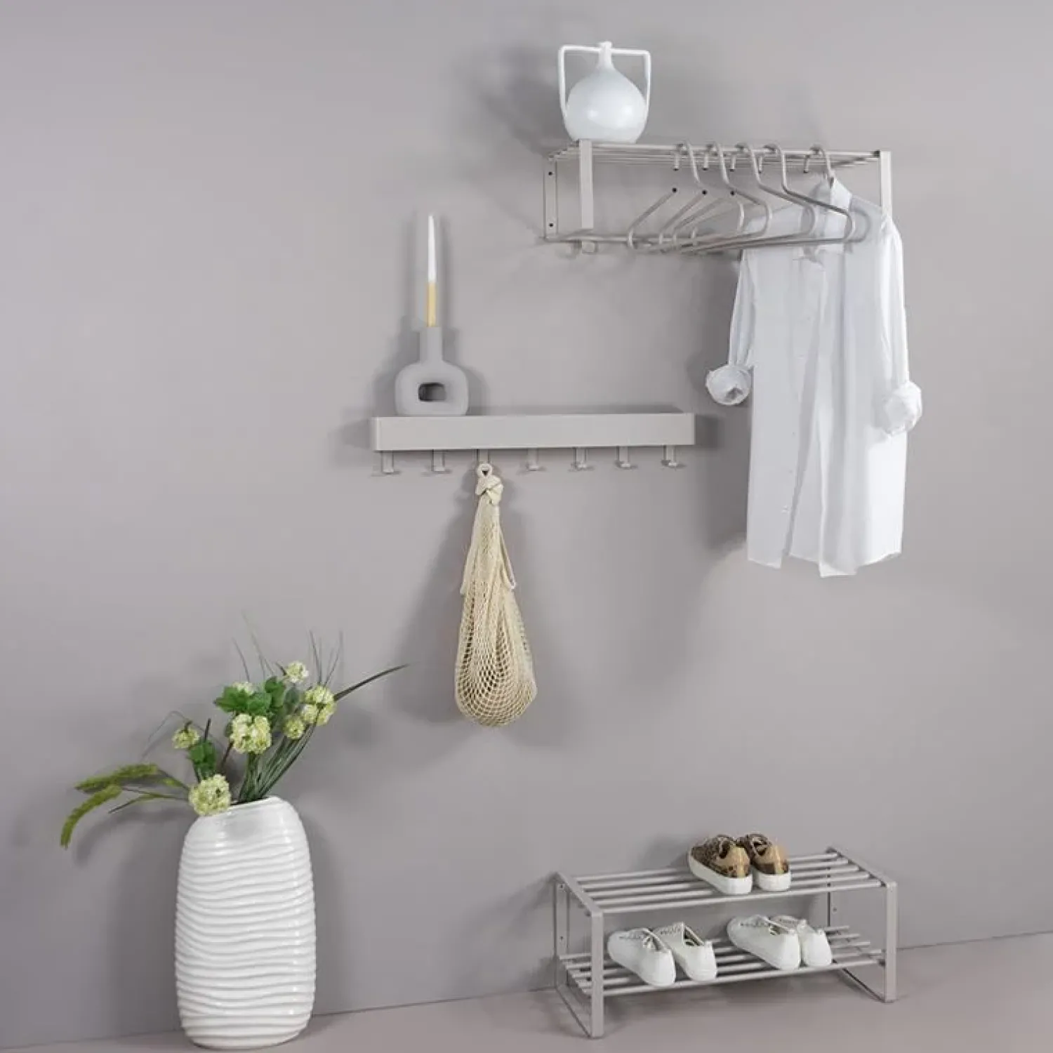 Redin Design Kapstokken|Wandkapstok REEF 2 Taupe