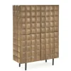 Eleonora Wandkasten|Industriele Kasten|Wandkast Felix Mangohout 119cm