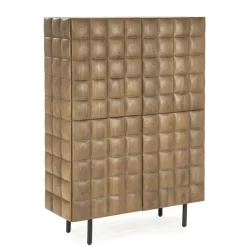 Eleonora Wandkasten|Industriele Kasten|Wandkast Felix Mangohout 119cm