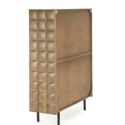 Eleonora Wandkasten|Industriele Kasten|Wandkast Felix Mangohout 119cm