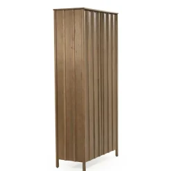 Eleonora Wandkasten|Industriele Kasten|Wandkast Jake bruin eikenhout 102cm