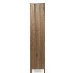 Eleonora Wandkasten|Industriele Kasten|Wandkast Jake bruin eikenhout 102cm