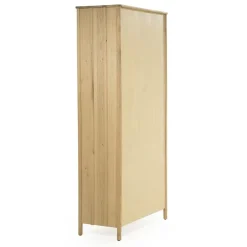 Eleonora Wandkasten|Industriele Kasten|Wandkast Jake naturel eikenhout 102cm