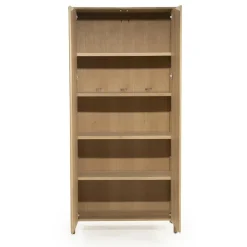 Eleonora Wandkasten|Industriele Kasten|Wandkast Jake naturel eikenhout 102cm