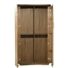 Eleonora Wandkasten|Industriele Kasten|Wandkast Josh bruin 120cm