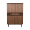 Label51 Wandkasten|Industriele Kasten|Wandkast Jule Bruin Eikenhout 110cm