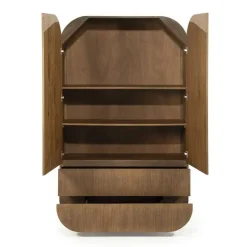 Eleonora Wandkasten|Industriele Kasten|Wandkast King mangohout 110cm