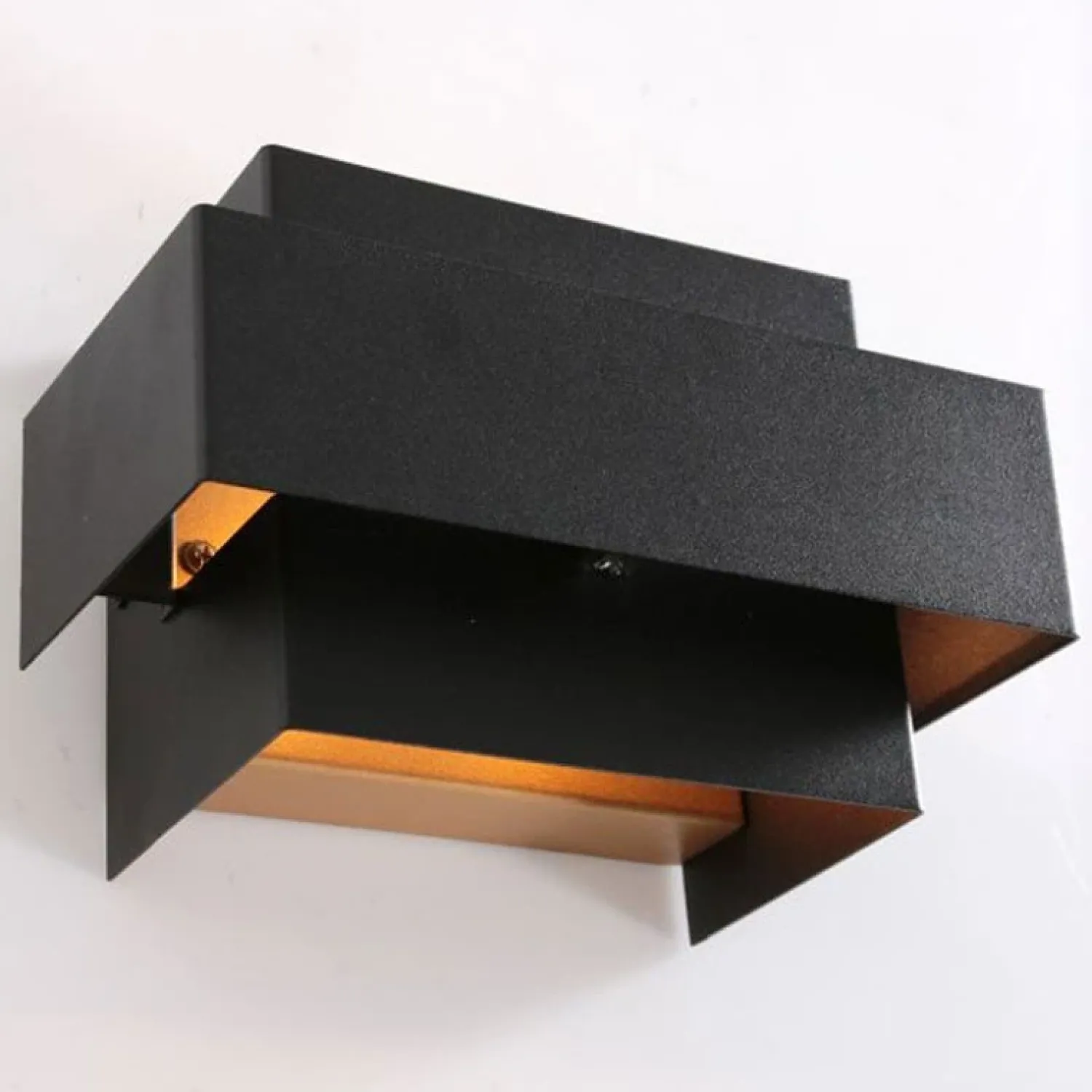 Cavetown Wandlampen|Wandlamp Muro Large Kubus Zwart