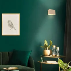 Cavetown Wandlampen|Wandlamp Muro Rechthoek Crème