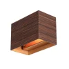 Cavetown Wandlampen|Wandlamp Muro Rechthoek Hout look