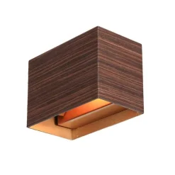 Cavetown Wandlampen|Wandlamp Muro Rechthoek Hout look