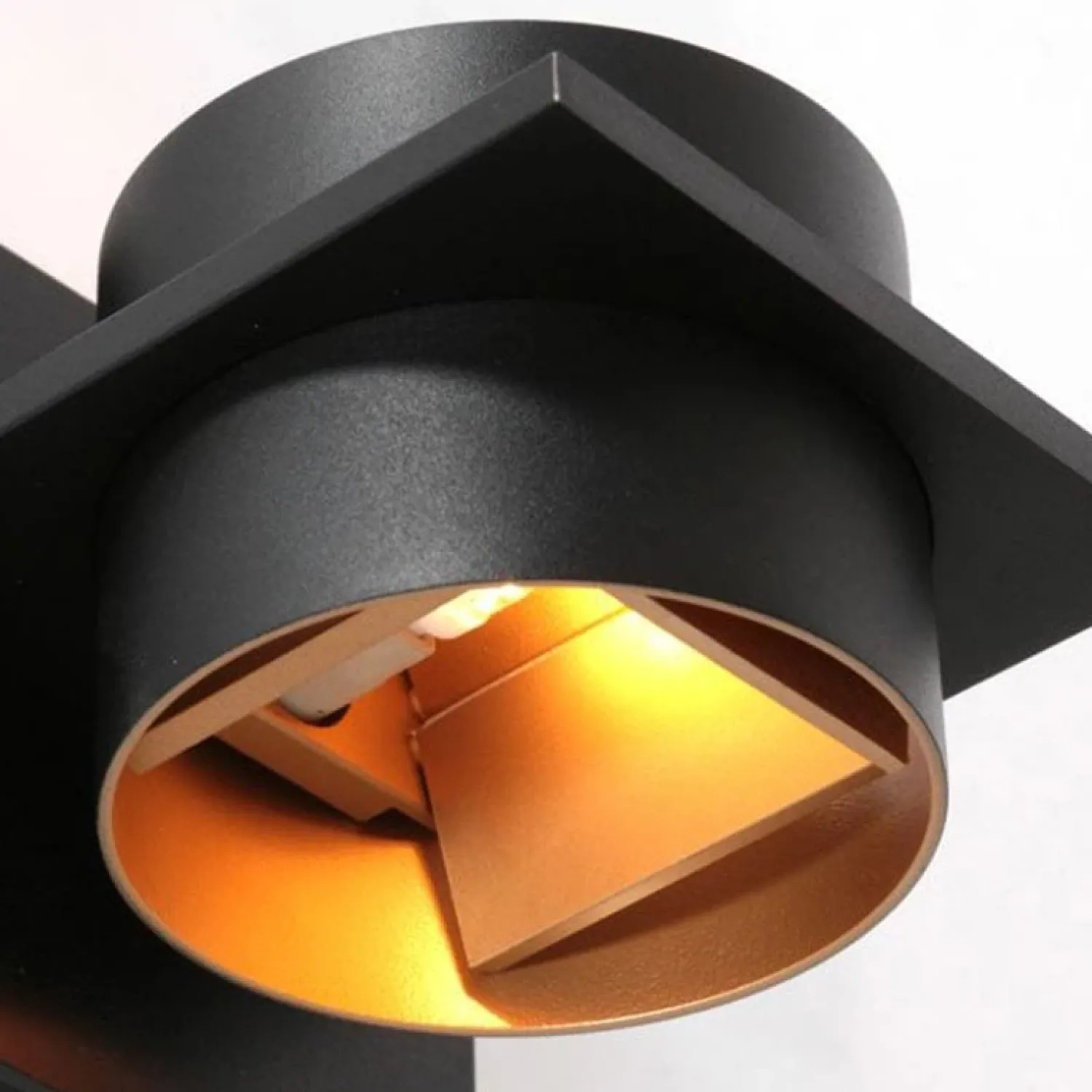 Cavetown Wandlampen|Wandlamp Muro Rond Zwart