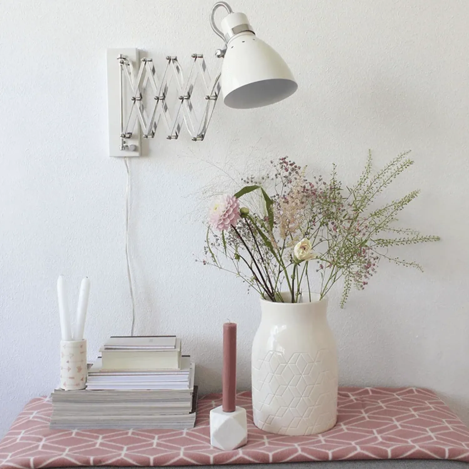 Cavetown Wandlampen|Wandlamp Spring Wit