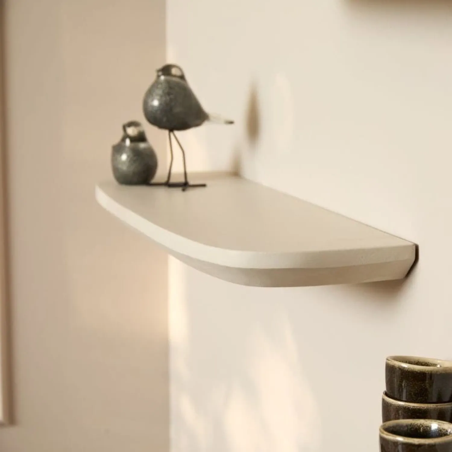 Furndea Wandplanken|Wandplanken|Wandplank Gavin Zand 60 cm Set van 3