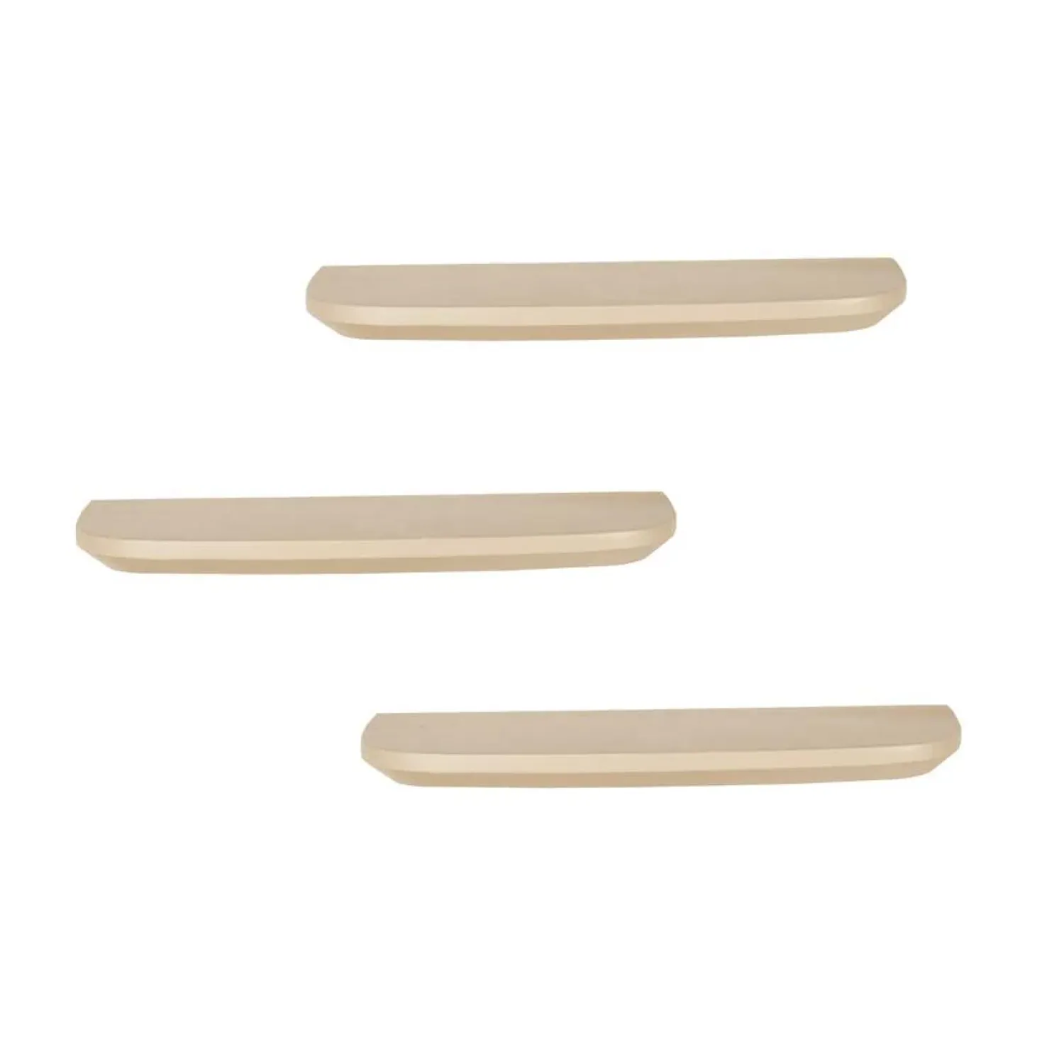 Furndea Wandplanken|Wandplanken|Wandplank Gavin Zand 60 cm Set van 3