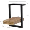 Kalfort Wandplanken|Wandplanken|Wandplank hout Stockton/a 20cm