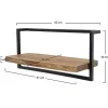 Kalfort Wandplanken|Wandplanken|Wandplank hout Stockton/d 65cm