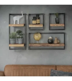 Kalfort Wandplanken|Wandplanken|Wandplank hout Stockton/d 65cm