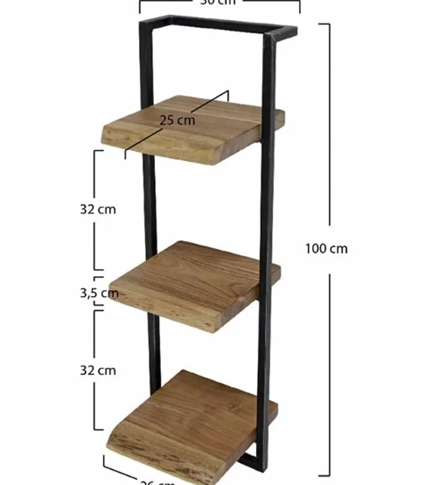 Kalfort Wandplanken|Wandplanken|Wandplank hout Stockton/g 30x100cm