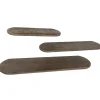 By Boo Wandplanken|Wandplanken|Wandplank hout Tre Bruin 49cm