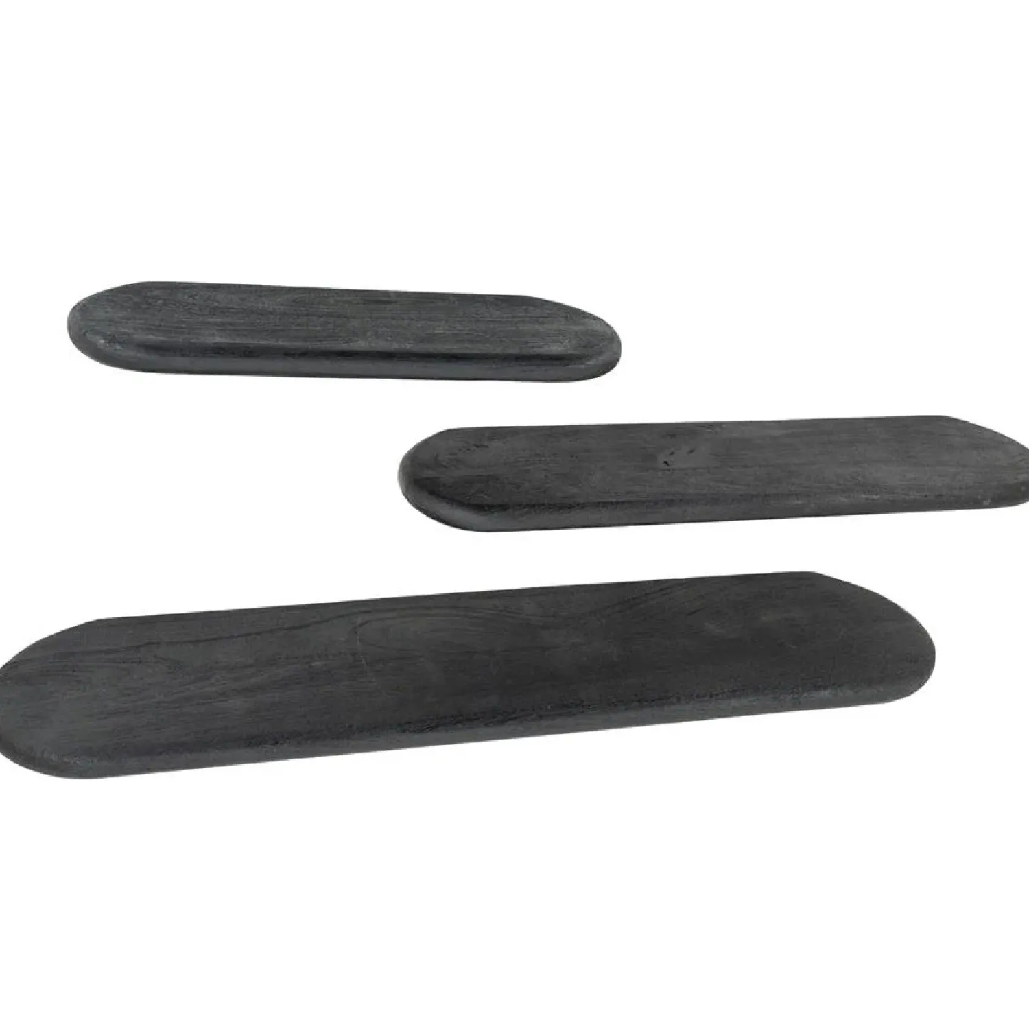 By Boo Wandplanken|Wandplanken|Wandplank hout Tre Zwart 100cm