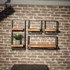 Kalfort Wandplanken|Wandrekken|Wandrek industrieel Stockton 4