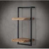 Kalfort Wandplanken|Wandrekken|Wandrek industrieel Stockton 5 145cm