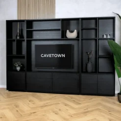 Maison Madera Wandkasten|Vakkenkasten|Watford Large Cinewall compleet