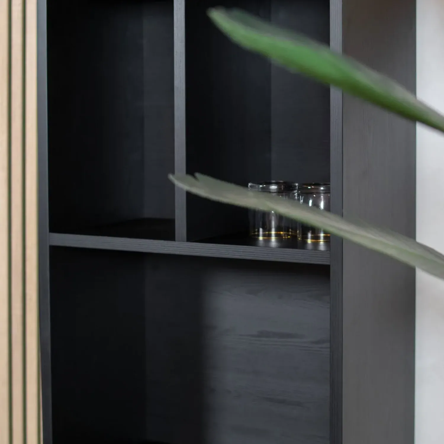 Maison Madera Wandkasten|Vakkenkasten|Watford Large Cinewall 1 deurs 60cm - Modulair