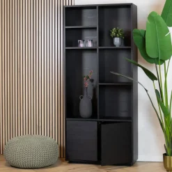 Maison Madera Wandkasten|Vakkenkasten|Watford Large Cinewall 2 deurs 90cm - Modulair