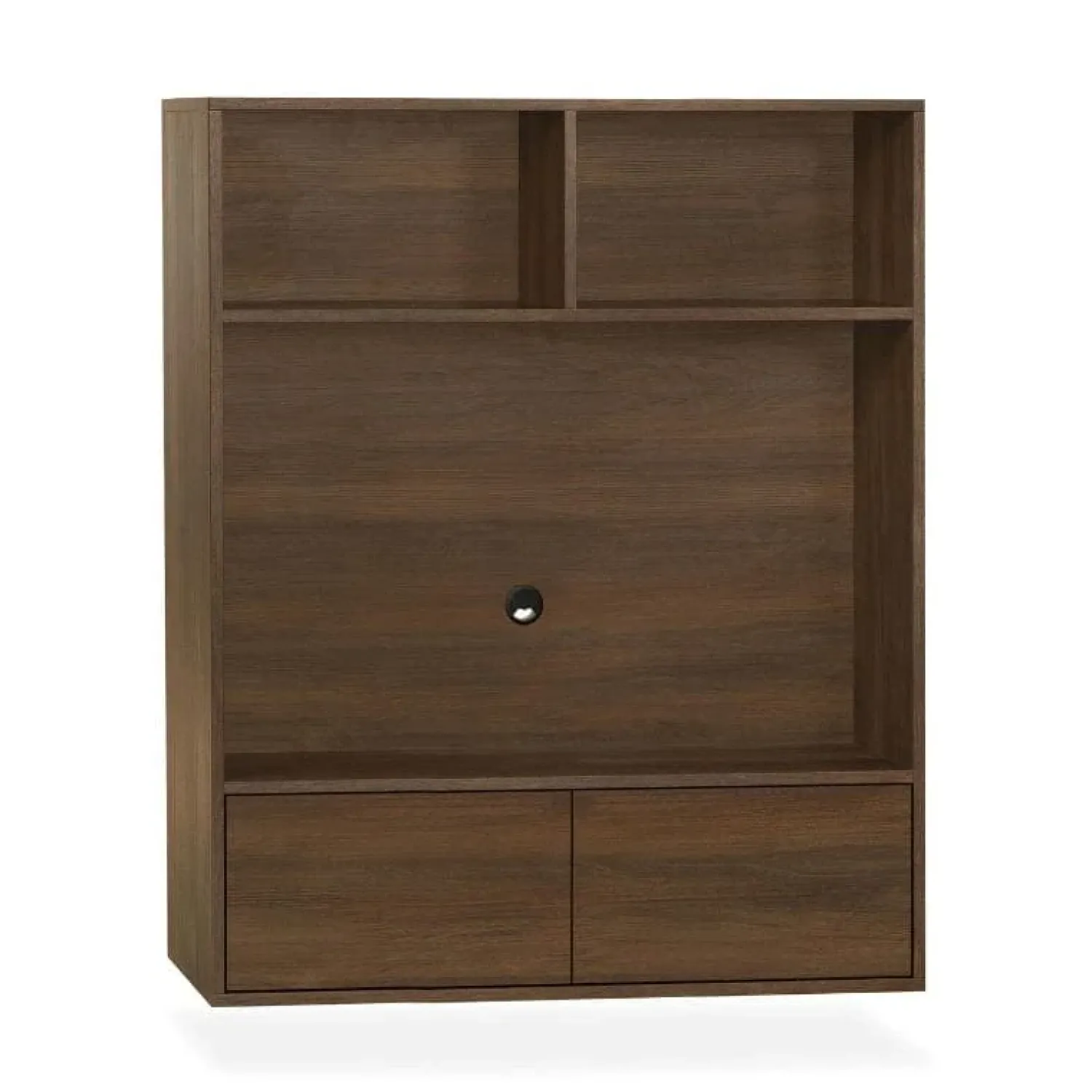 Maison Madera Wandkasten|Vakkenkasten|Watford Medium Zwevende Cinewall 2 klep 134cm - Modulair