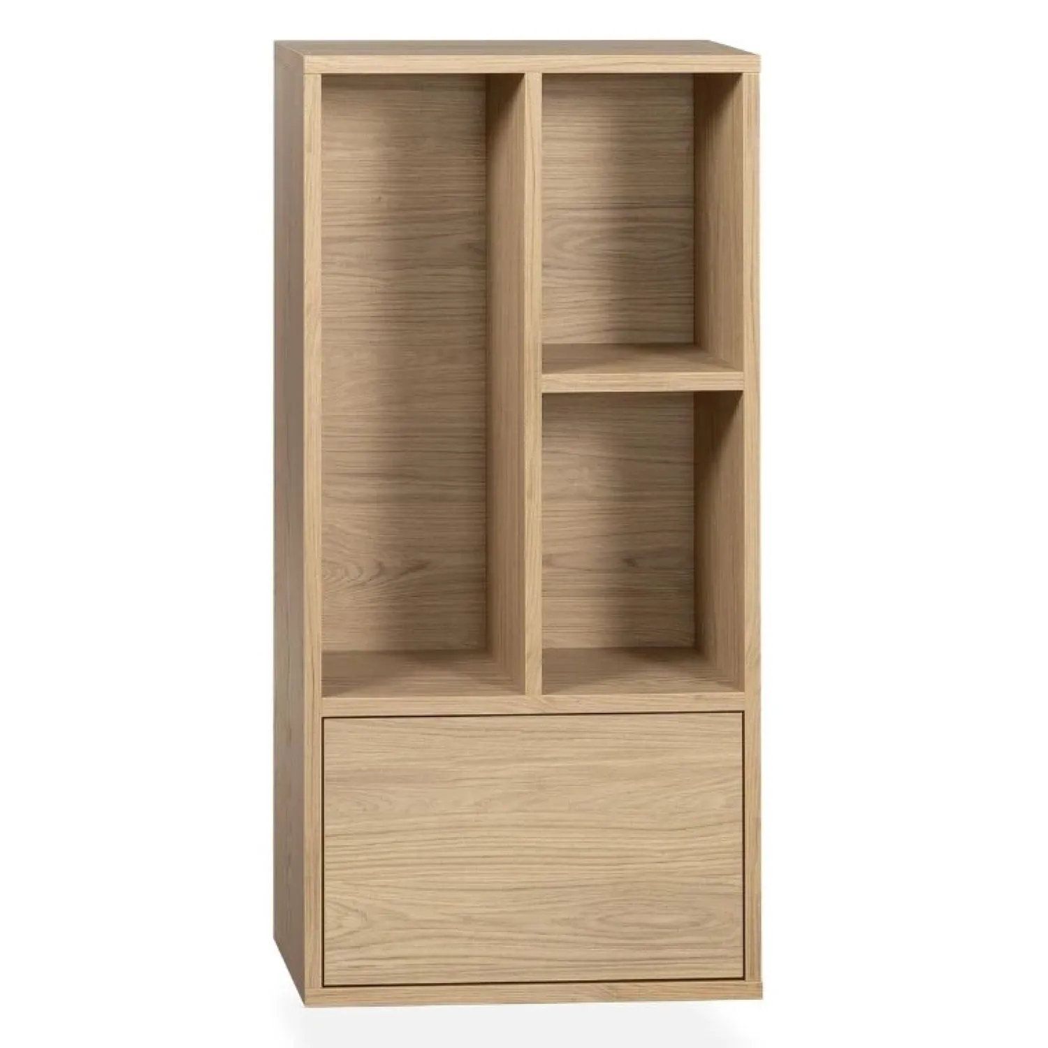 Maison Madera Wandkasten|Vakkenkasten|Watford Small Zwevende Cinewall 1 klep 60cm - Modulair